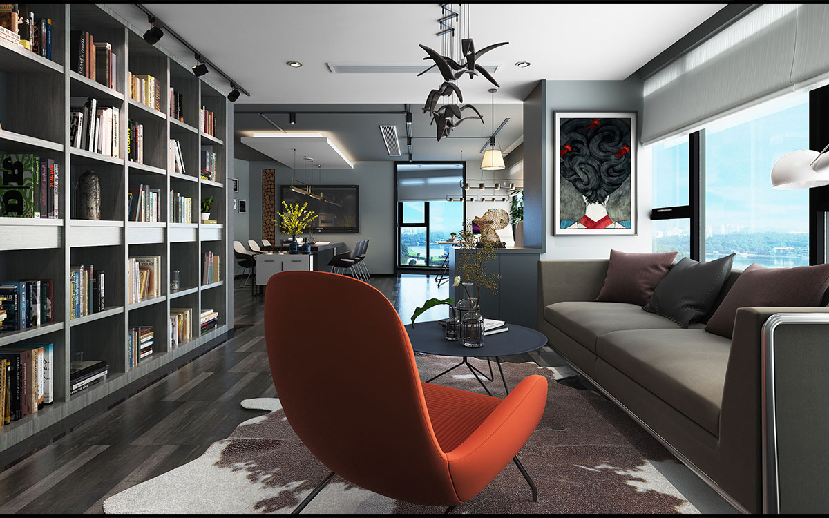 210平米开封办公室装修设计效果图