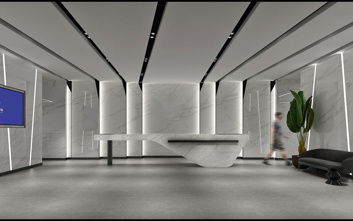 420平米开封企业办公室设计效果图