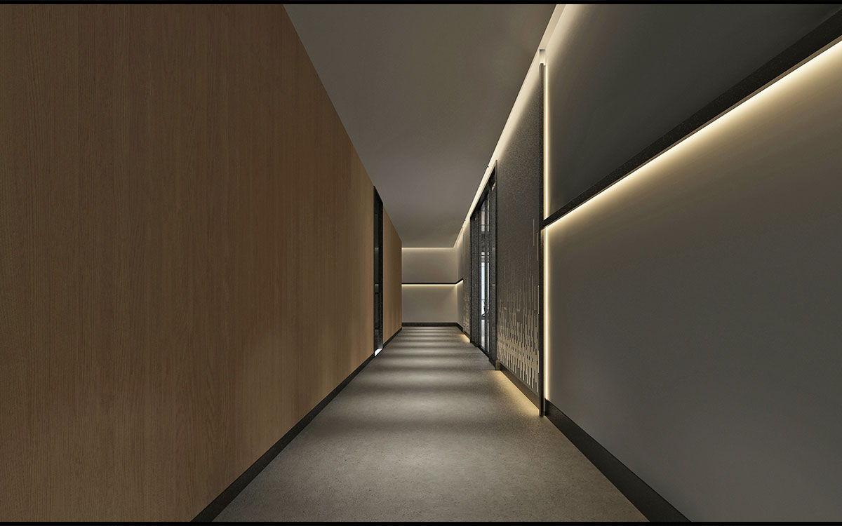 420平米开封企业办公室设计效果图