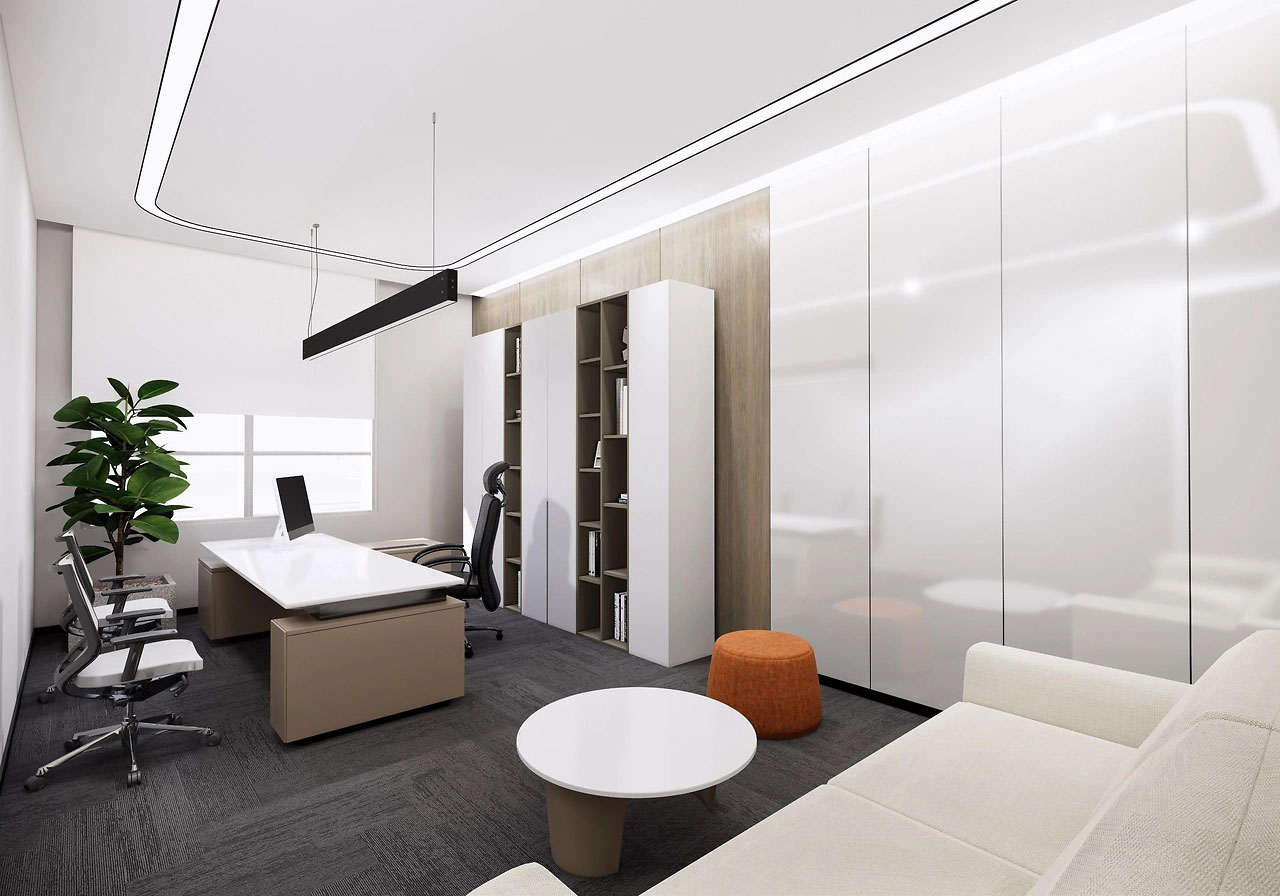 251平米开封办公室装修效果图