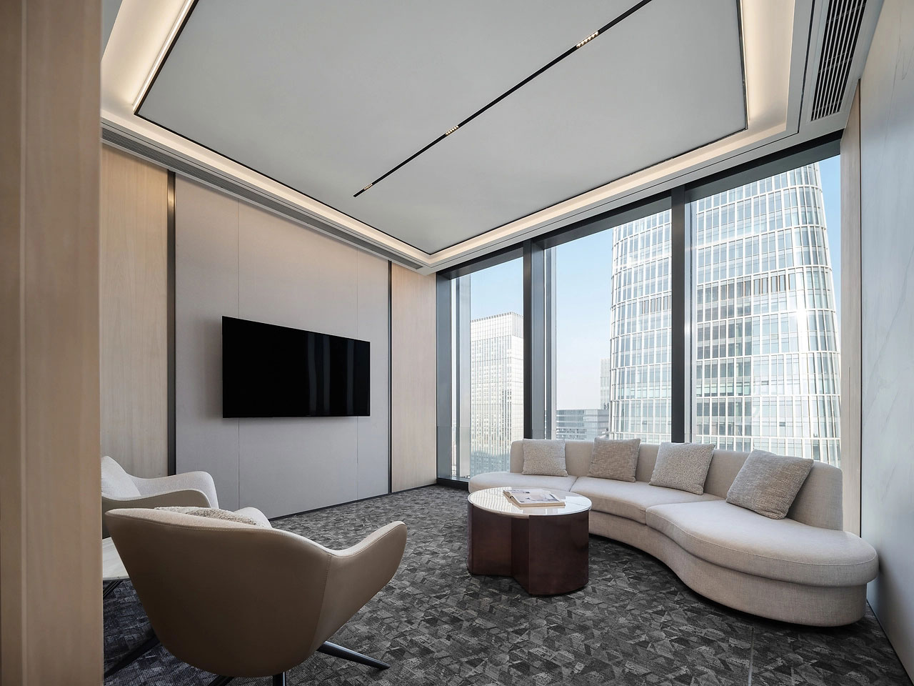 810平米开封办公室装修设计效果图