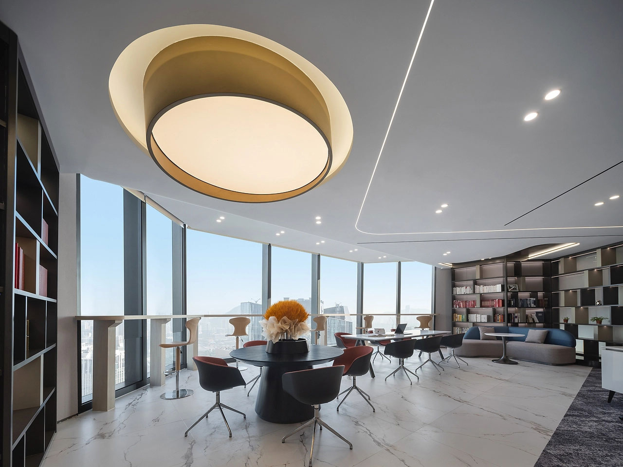 810平米开封办公室装修设计效果图