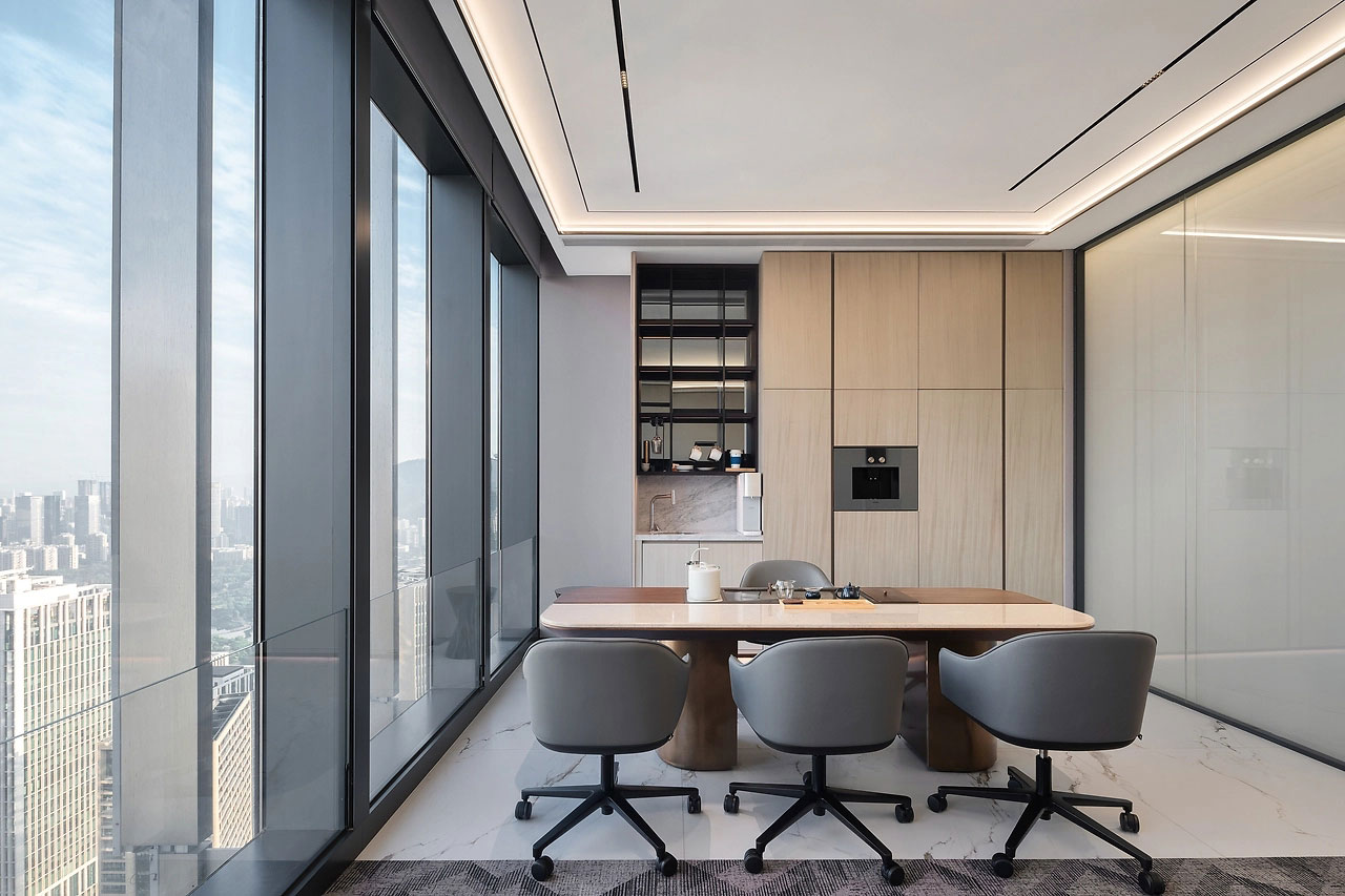 810平米开封办公室装修设计效果图