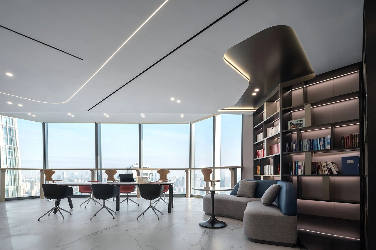 810平米开封办公室装修设计效果图