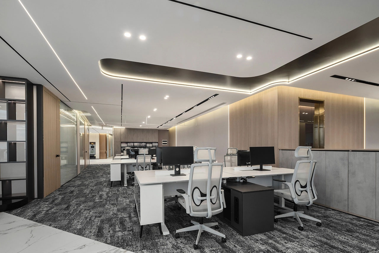 810平米开封办公室装修设计效果图