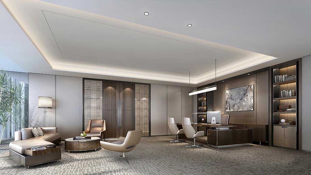 760平米开封办公室装修设计效果图