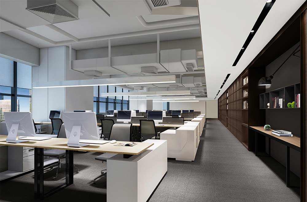 760平米开封办公室装修设计效果图