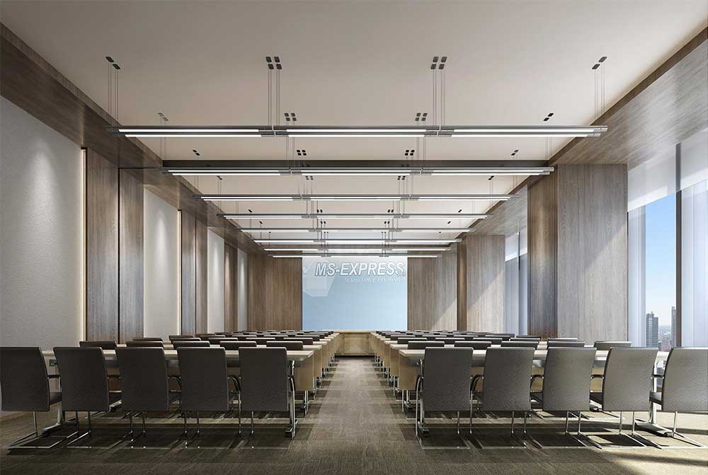 760平米开封办公室装修设计效果图