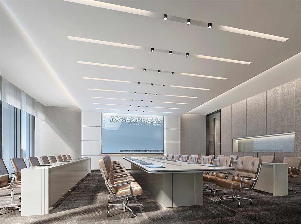 760平米开封办公室装修设计效果图