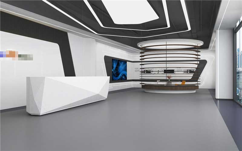 315平米开封企业办公室装修设计效果图