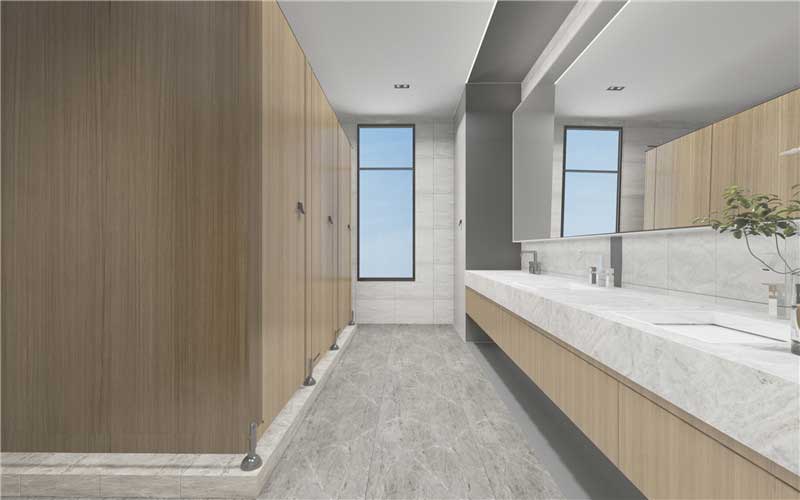 315平米开封企业办公室装修设计效果图