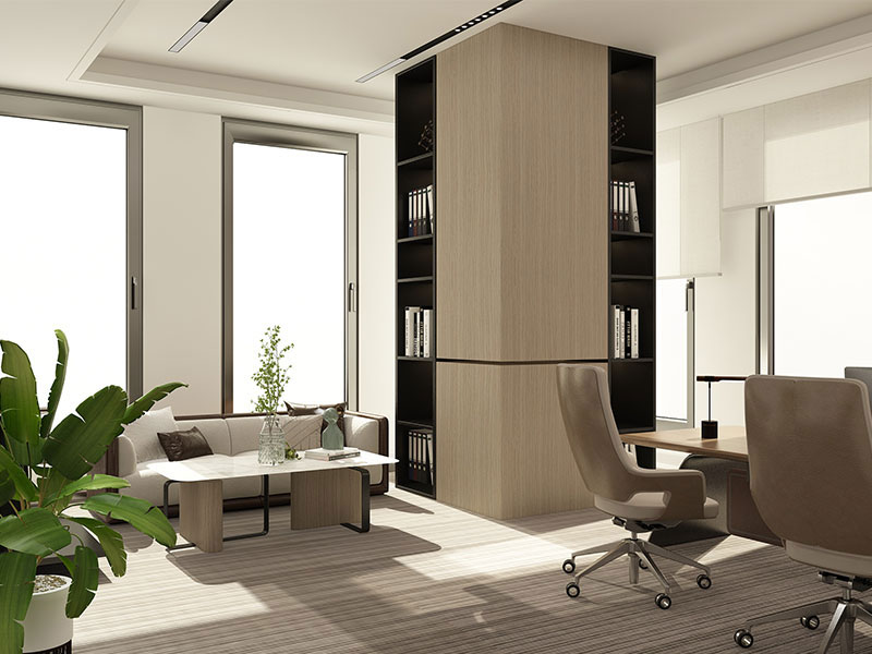 180平米开封办公室装修设计效果图