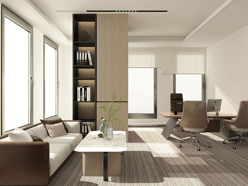 180平米开封办公室装修设计效果图