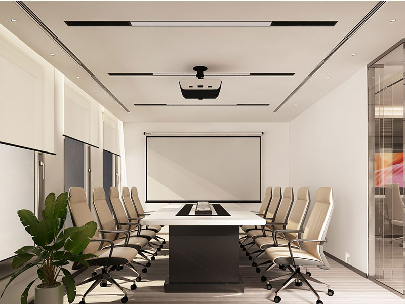 180平米开封办公室装修设计效果图