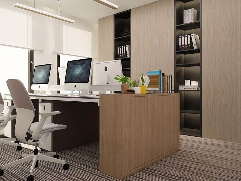 180平米开封办公室装修设计效果图