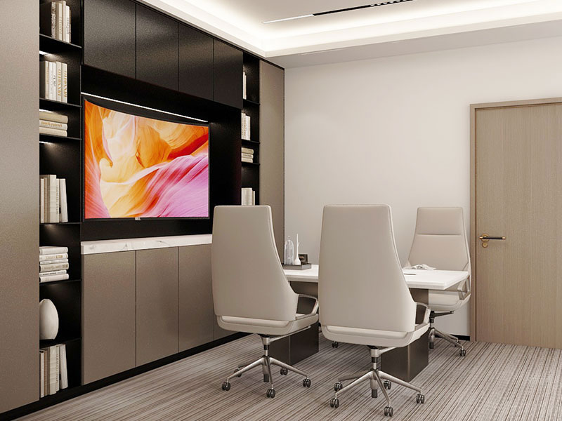 180平米开封办公室装修设计效果图