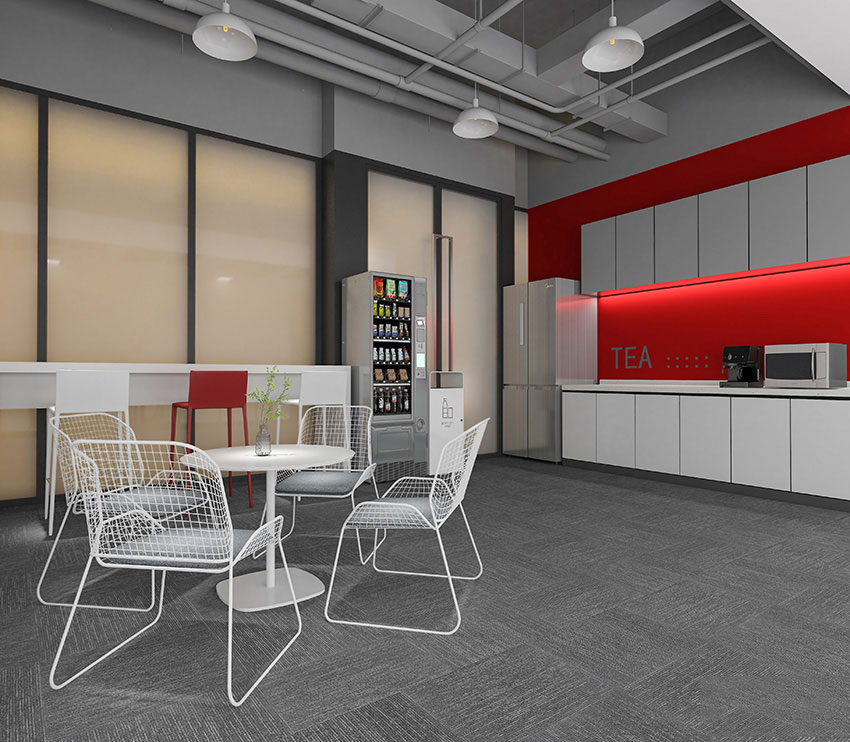 215平米开封办公室装修设计效果图