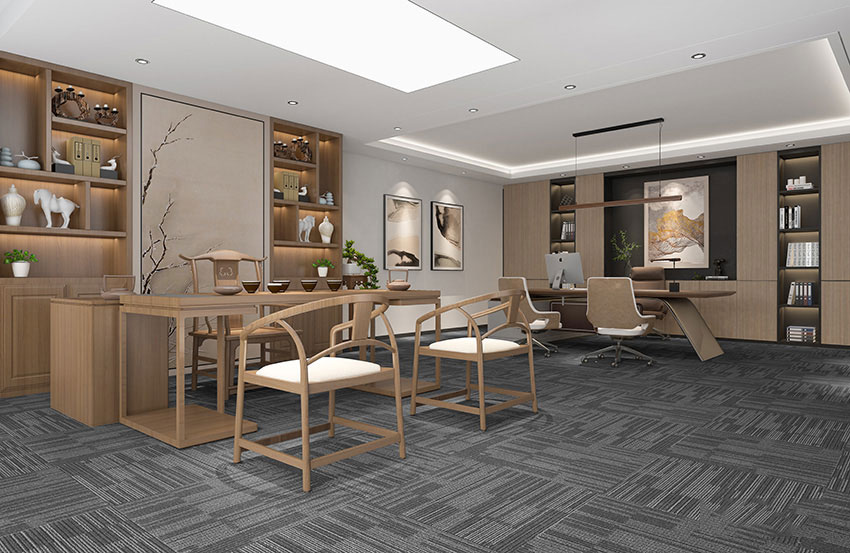 215平米开封办公室装修设计效果图