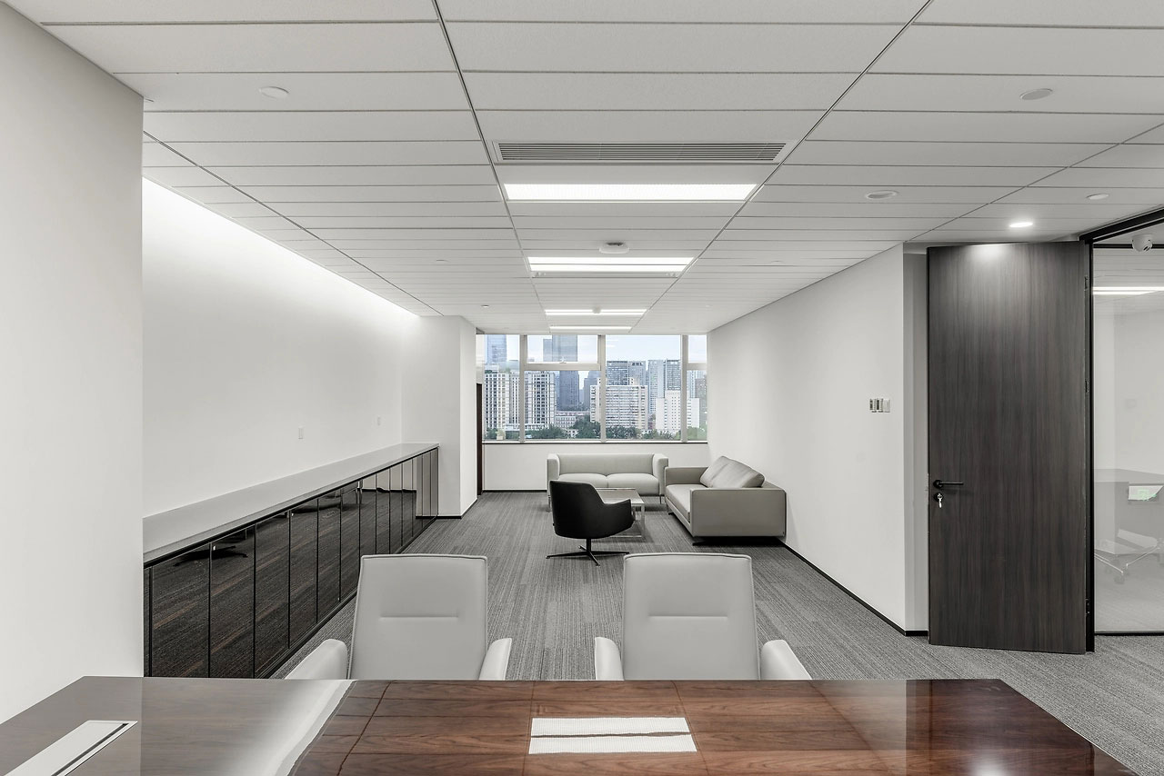 347平米开封厂房办公室装修设计效果图