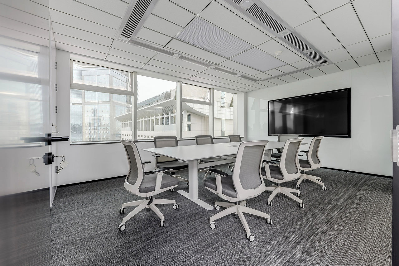 347平米开封厂房办公室装修设计效果图