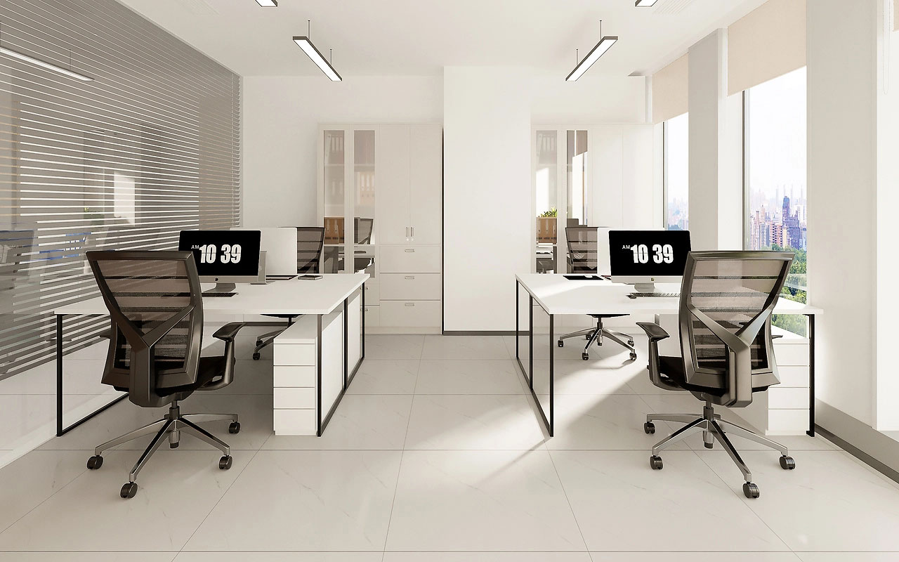 210平米开封办公室设计装修效果图