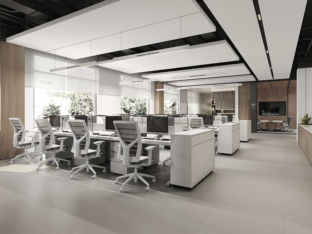 475平米开封企业办公室设计效果图