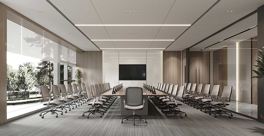 475平米开封企业办公室设计效果图