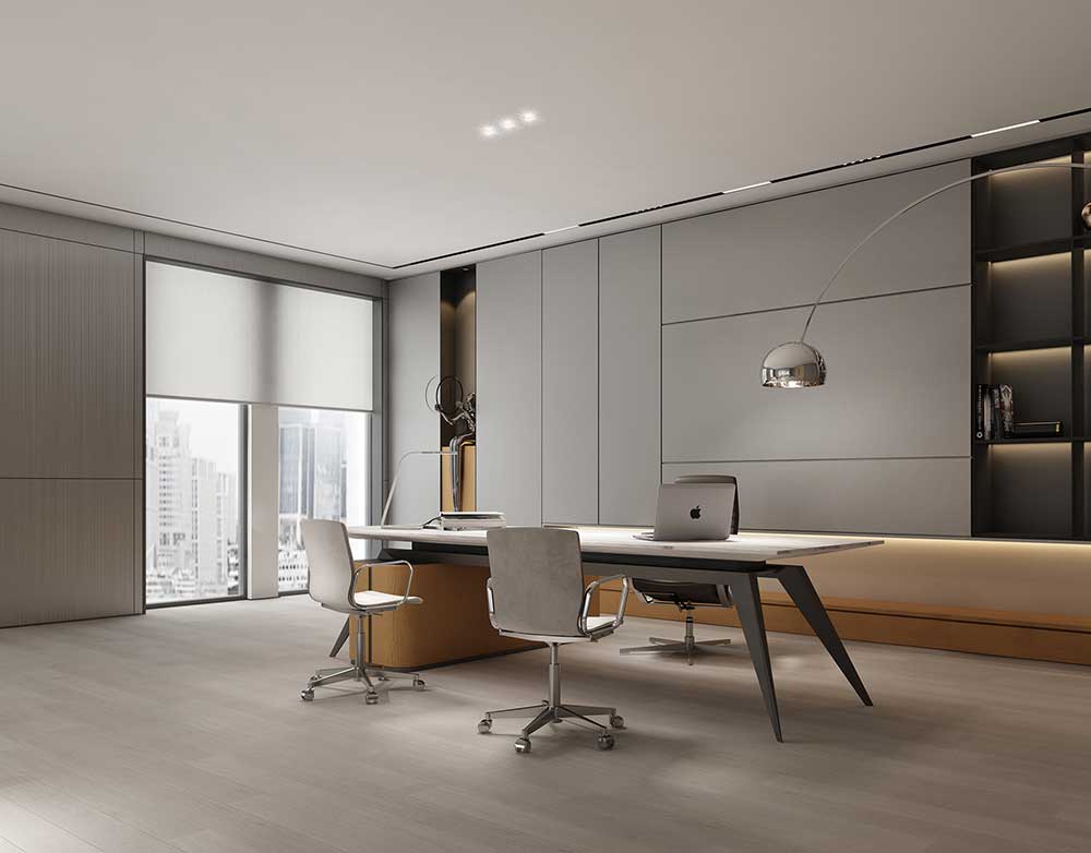 475平米开封企业办公室设计效果图