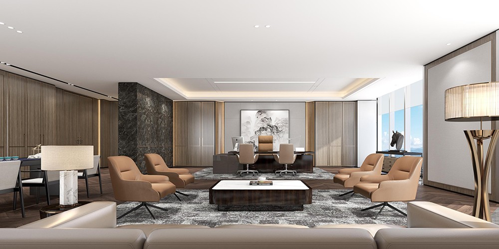 2000平米开封办公楼装修设计效果图