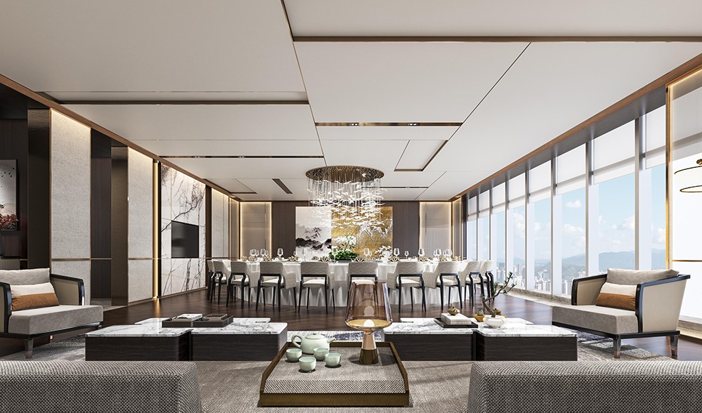 2000平米开封办公楼装修设计效果图