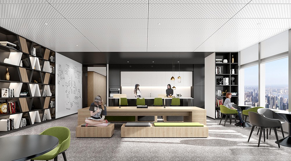 2000平米开封办公楼装修设计效果图