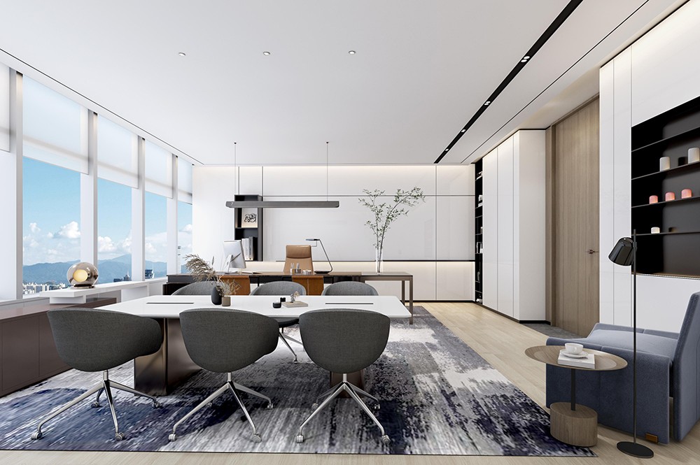 2000平米开封办公楼装修设计效果图