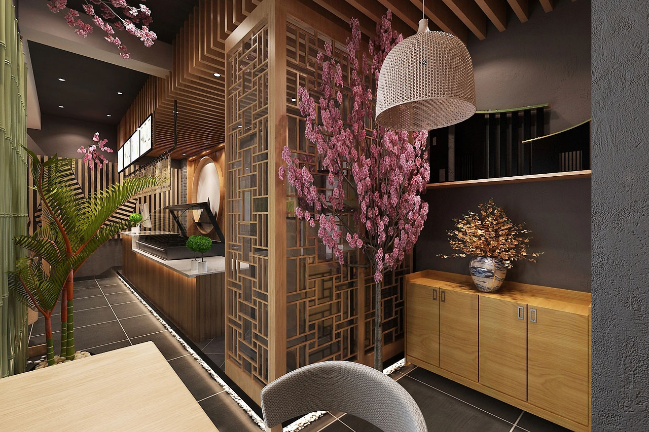 320平米开封中餐馆装修设计效果图