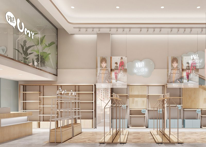 60平米开封童装店面设计效果图