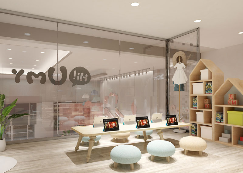 60平米开封童装店面设计效果图