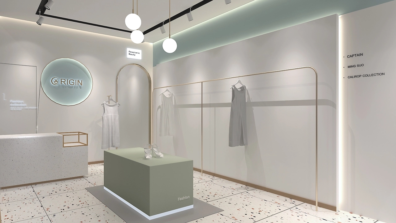 42平米开封女装专卖店装修设计效果图