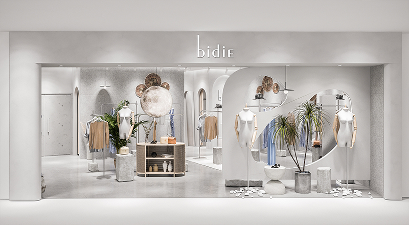 190平米开封商场服装店装修设计效果图