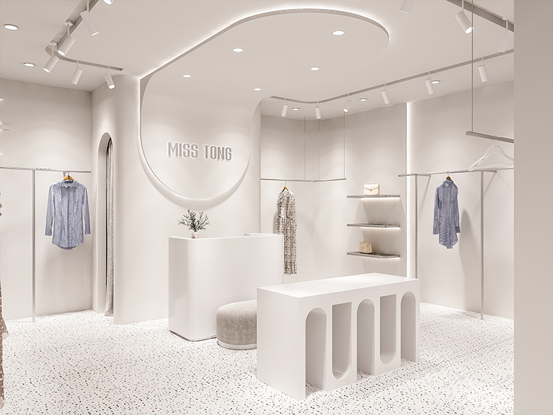 190平米开封商场服装店装修设计效果图