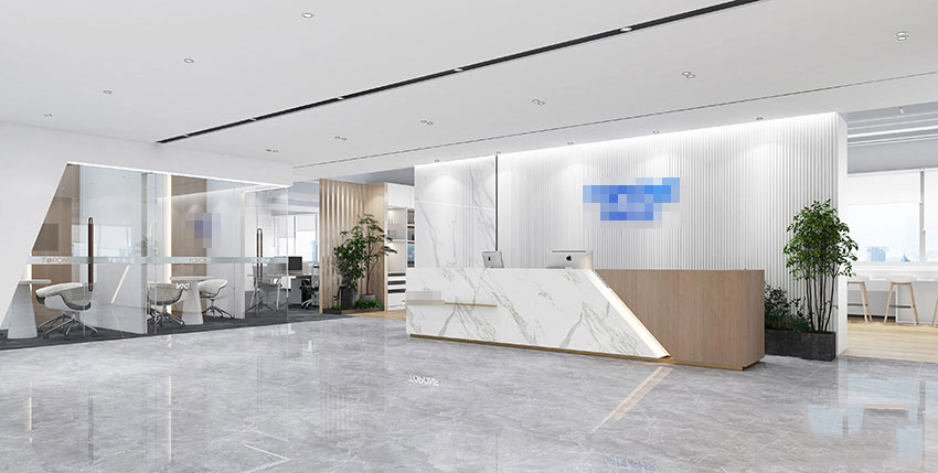 300平米开封企业办公室设计效果图