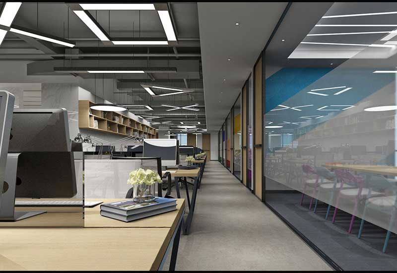 开封办公室装修隔断材料环保选择指南